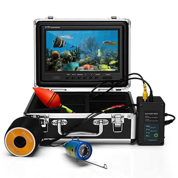 Planet Gates Russian Federation / 30M double LED 9"30M 24pcs Infrared and White LED Fish Finder Battery Control Box Underwater Video Fishing Camera