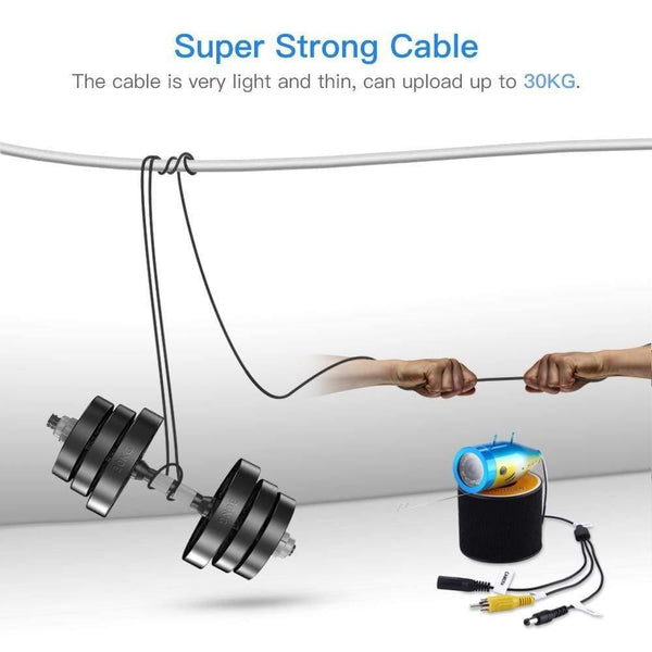 Planet Gates Russian Federation / 30M double LED 9"30M 24pcs Infrared and White LED Fish Finder Battery Control Box Underwater Video Fishing Camera