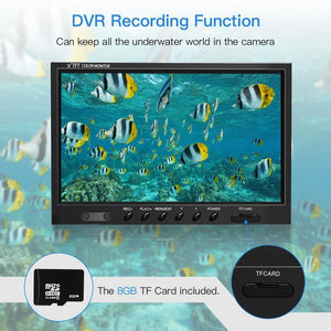 Planet Gates Russian Federation / 30M double LED 9"30M 24pcs Infrared and White LED Fish Finder Battery Control Box Underwater Video Fishing Camera