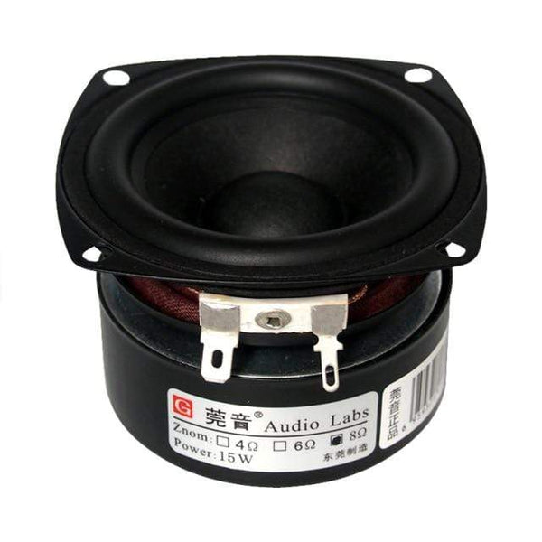 Planet Gates Russian Federation / 4Ohm / Square 2PCS/LOT Audio Labs 3" HiFi Full Range speakers audio monitor home theater raw tweeter middle subwoofer driver set 3 inch unit