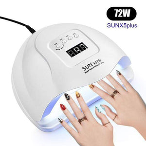 Planet Gates Russian Federation / 72W-SUNX5 90/72/36W LED Lamp Nail Dryer 45/36/18 LEDs UV Ice Lamp For Drying Gel Polish Timer Auto Sensor Manicure Tools