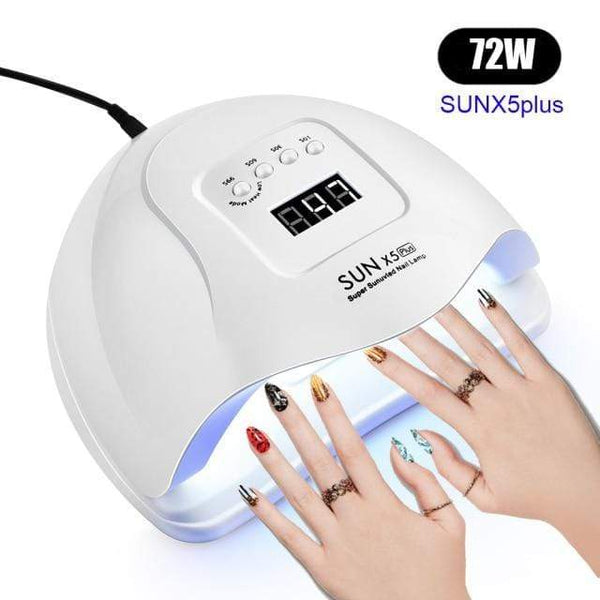 Planet Gates Russian Federation / 72W-SUNX5 90/72/36W LED Lamp Nail Dryer 45/36/18 LEDs UV Ice Lamp For Drying Gel Polish Timer Auto Sensor Manicure Tools