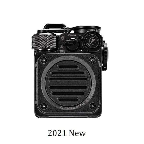 Planet Gates Russian Federation / Black MUZEN Wild Mini Bluetooth 5.0 Wireless Speaker Outdoor Waterproof Punk Retro Art Birthday Present Creative Christmas Gift