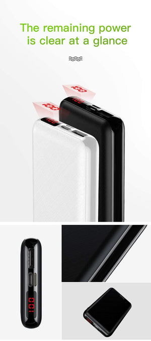 Planet Gates Russian Federation / Black Power Bank Baseus 10000mAh USB PD 3A Fast Charging Power Bank For iPhone Xs Xs Max USB Charging Powerbank For Samasung Xiaomi Huawei Bank