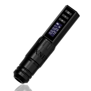 Planet Gates Russian Federation / Black Wireless Tattoo Pen Machine Brushless Motor 1950 mAh Lithium Battery Fast Charge for Travel Portability