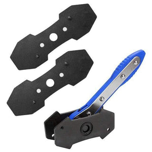 Planet Gates Russian Federation / Blue Ratcheting Brake Caliper Piston Spreader Press Tool Car Repair Tool Accessories Twin Quad Separator Pad Install Multi-tool kit