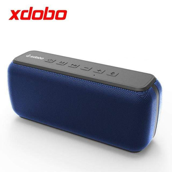 Planet Gates Russian Federation / Blue XDOBO X8 5.0 Bluetooth 60W Portable Speaker Deep Bass Soundbar with IPX5 Waterproof Speaker 360° Surround Sound Voice Assistant
