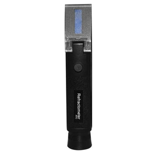 Planet Gates Russian Federation / Brix 0-32 Black Refractometer All kinds Brix Alcohol Salinity Handheld Refractometer Wine Beer Sugar Fruit Vegetables Juice with ATC 40%off