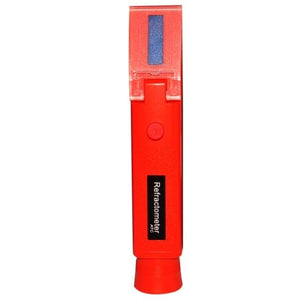 Planet Gates Russian Federation / Brix 0-32 Red Refractometer All kinds Brix Alcohol Salinity Handheld Refractometer Wine Beer Sugar Fruit Vegetables Juice with ATC 40%off