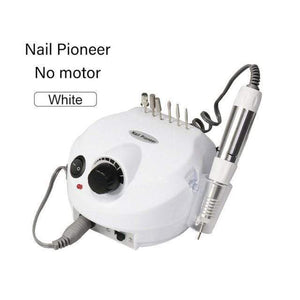 Planet Gates Russian Federation / Dark Gray 35000RPM Nail Art Drill Gel Electric Nail Drill 35W Nail Polisher with Set Nail Drill Bits Manicure Machie Nail Salon Tools