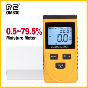 Planet Gates Russian Federation / GM630-N-SIM RZ Wood Moisture Meter Hygrometer Timber Damp Detector Tree Density Digital Wood Humidity Tester