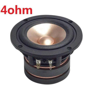 Planet Gates Russian Federation / Golden 4ohm(Round) 1 Pieces Original Japan AKISUI 4'' Full Frequency Speaker Driver Mixed Coating Paper Cone Dual Magnets Deep Bass 4/8ohm 60W