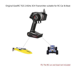 Planet Gates Russian Federation GoolRC TG3 2.4GHz 3CH Digital RC Radio Remote Control Transmitter with Receiver for RC Car Boat RC Transmitter Parts