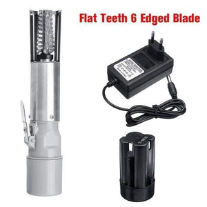 Planet Gates Russian Federation / Green 2200mAh Useful Electric Fish Scaler Fishing Scalers Clean Fish Remover Cleaner Descaler Waterproof Scraper Seafood Tools EU Plug