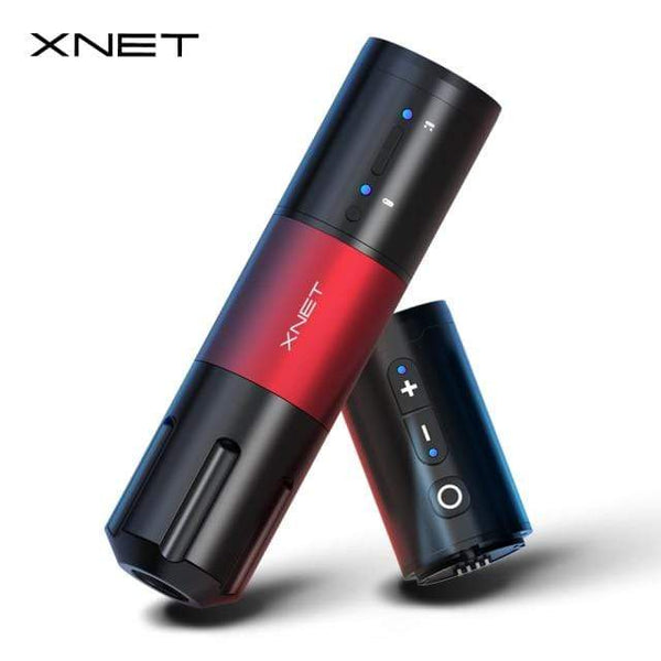 Planet Gates Russian Federation / Long-Short-Red 2 Elite Wireless Tattoo Pen Machine Powerful Coreless DC Motor Fast Charging 2400mAh Lithium Battery for Artist Body
