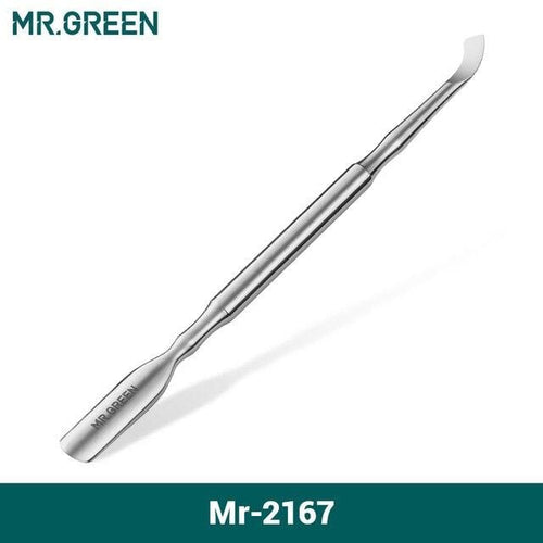 Planet Gates Russian Federation / Mr-2167 Cuticle Pusher Double Ended Nail Polish Remover Manicure Pusher Tool Nail Dirt Cleaner Stainless Steel Dead Skin Pusher
