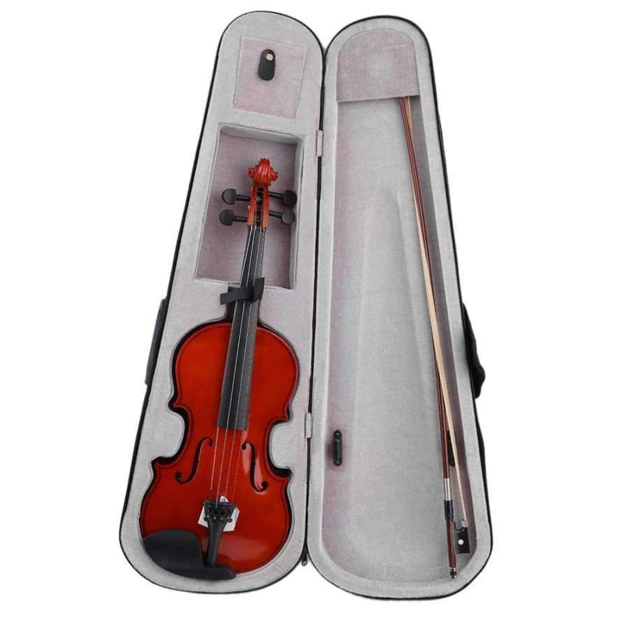 Planet Gates Russian Federation Professional 4/4 Full Size Solid Wood Acoustic Violin Fiddle With Protect Case Bag Bow Rosin Musical Instrument