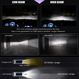 Planet Gates Russian Federation / Purple / H1 LED Car Light H4 H7 H8/H11 9005 9006 H1 BH3 BH4 Headlamp 12000LM 6500K 80W 12V LED Bulb for Auto Led Headlight for Cars