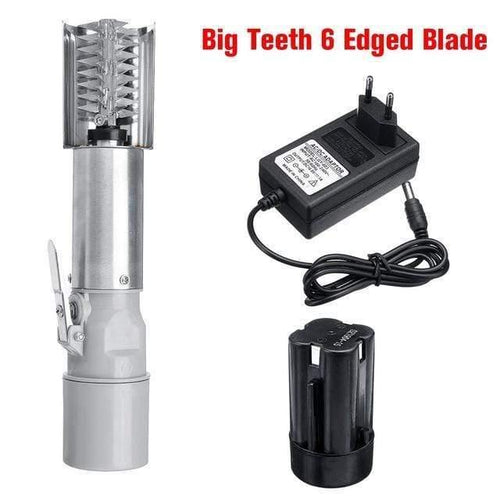 Planet Gates Russian Federation / Red 2200mAh Useful Electric Fish Scaler Fishing Scalers Clean Fish Remover Cleaner Descaler Waterproof Scraper Seafood Tools EU Plug