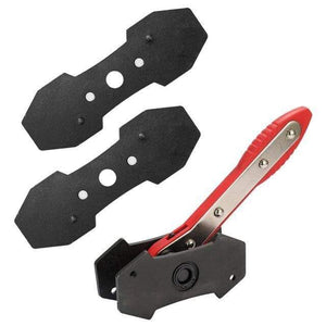 Planet Gates Russian Federation / Red Ratcheting Brake Caliper Piston Spreader Press Tool Car Repair Tool Accessories Twin Quad Separator Pad Install Multi-tool kit