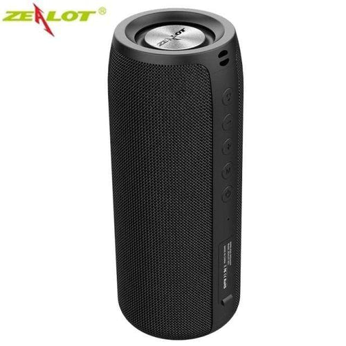 Planet Gates Russian Federation / S51-Black ZEALOT Powerful Bluetooth Speaker Bass Wireless Portable Subwoofer Waterproof Sound Box Support TF, TWS, USB Flash Drive