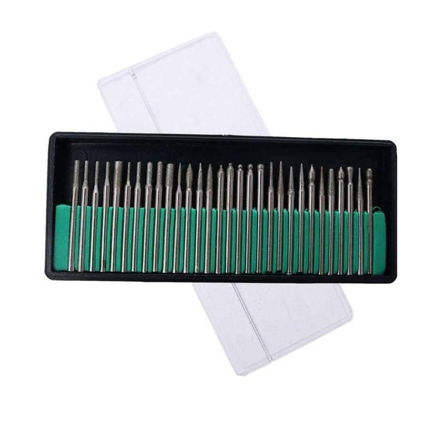 Planet Gates Russian Federation / set 4 Electric Nail Art Drill Machine Manicure Accessory Pedicure Nail File Drill Bit Kits Nail Tool+30Pcs Drill Bit
