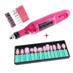 Planet Gates Russian Federation / set 4 Electric Nail Art Drill Machine Manicure Accessory Pedicure Nail File Drill Bit Kits Nail Tool+30Pcs Drill Bit