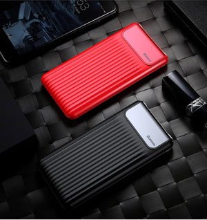 Planet Gates Russian Federation / White Baseus 10000mAh LCD Quick Charge 3.0 Dual USB Power Bank For iPhone X 8 7 6 Samsung S9 S8 Xiaomi Powerbank Battery Charger QC3.0