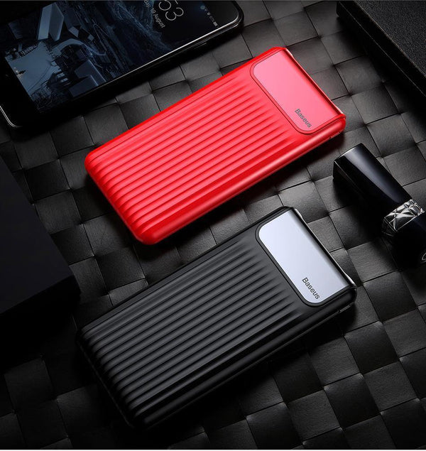 Planet Gates Russian Federation / White Baseus 10000mAh LCD Quick Charge 3.0 Dual USB Power Bank For iPhone X 8 7 6 Samsung S9 S8 Xiaomi Powerbank Battery Charger QC3.0