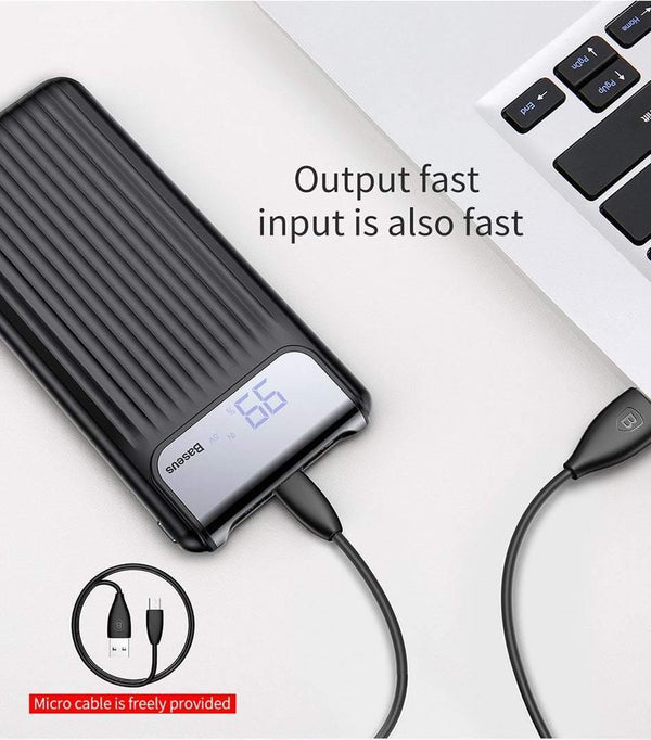 Planet Gates Russian Federation / White Baseus 10000mAh LCD Quick Charge 3.0 Dual USB Power Bank For iPhone X 8 7 6 Samsung S9 S8 Xiaomi Powerbank Battery Charger QC3.0