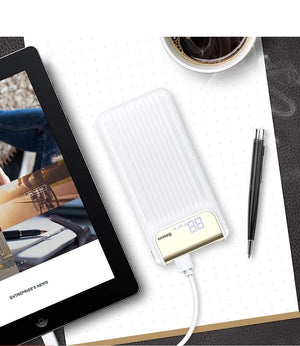 Planet Gates Russian Federation / White Baseus 10000mAh LCD Quick Charge 3.0 Dual USB Power Bank For iPhone X 8 7 6 Samsung S9 S8 Xiaomi Powerbank Battery Charger QC3.0
