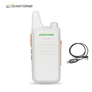Planet Gates Russian Federation / white radio cable Zastone X6 UHF 400-470MHz MINI Radio Handheld Two-Way Communication Equipment Portable Walkie Talkie With headset Cable ZT-X6