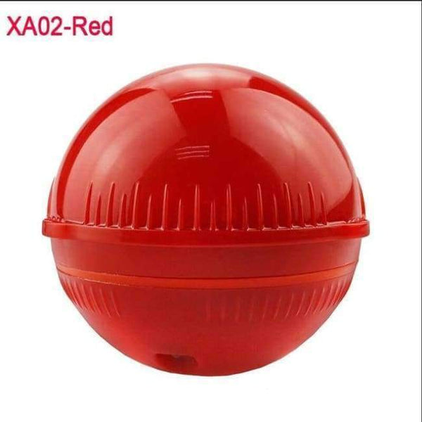 Planet Gates Russian Federation / XA02-Red Portable Sonar Fish Finder Lamp Bluetooth Wireless Sonar For Iphone Fish Lamp 36M/118ft Depth Echo Sounder Sea Fishing