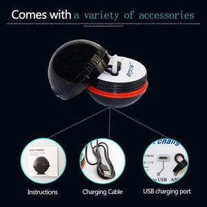 Fish Finder For Fishing Bluetooth Depth Sonar Sounder Fishfinder for IOS Iphone Android  Lake Sea Fishing