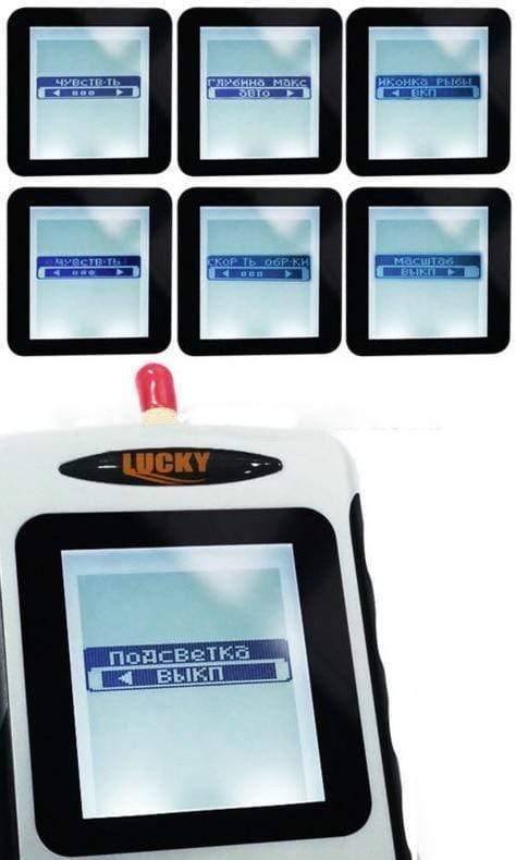 Planet Gates Russian Version Wireless Fish Finder Sonar Sensor 45M Digital Design Nearby Fish Alarm