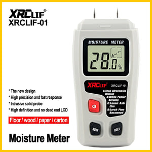 Planet Gates RZ Wood Moisture Meter Hygrometer Timber Damp Detector Tree Density Digital Wood Humidity Tester