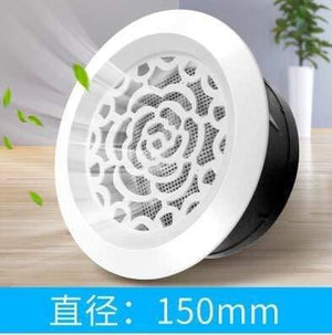 Adjustable round plastic air ventilation cover Fan Outlet Vent Extractor ceiling hole for kitchen bath air outlet fresh system