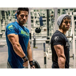 Planet Gates S / black 1 Gym clothing white cotton T Shirt Fitness Bodybuilding Crossfit workout Shirts sports Short sleeve tee Tops clothes