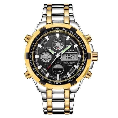 Planet Gates S G B Men Watches Fashion Men Quartz Watch Date Week Display Wristwatch Analog Waterproof Male Clock Relogio