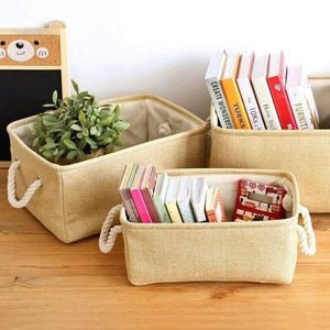 Planet Gates S / Golden Laundry Storage Basket Cotton Waterproof Folding Eco-friendly Sundries Clothes Toy Home Storage Organization Box With Cover