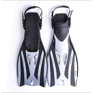 Planet Gates S-M 36-40 / China Quality Open Heel Adult Diving Flippers Non-slip Adjustable Diving Fins For Swimming Snorkelling Free Shipping