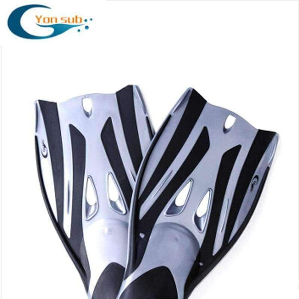 Planet Gates S-M 36-40 / China Quality Open Heel Adult Diving Flippers Non-slip Adjustable Diving Fins For Swimming Snorkelling Free Shipping