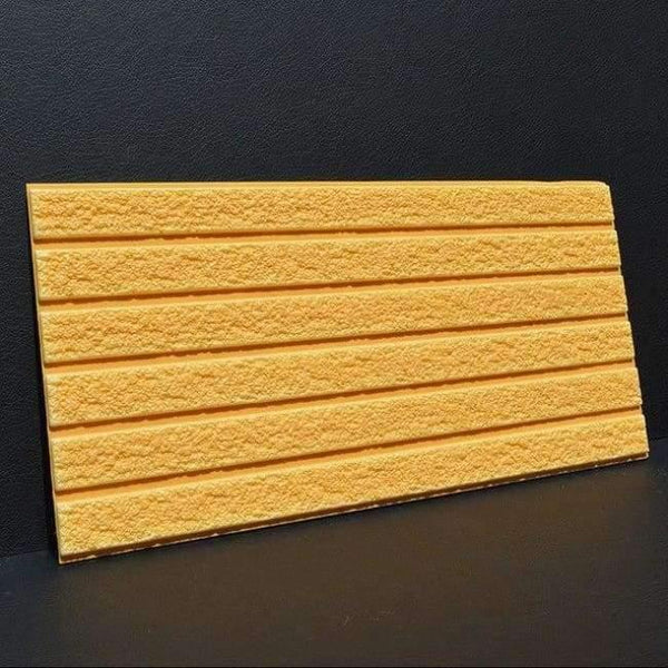 Planet Gates S-orange30cmX30cm 3d creative wall stickers living room dormitory self-adhesive foam wallpaper imitation brick stone striped wallpaper stickers