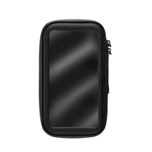 Planet Gates S size (130 x 70 mm) Universal Waterproof Motorcycle Bike Scooter Mobile Phone Holder Bag Case for iPhone8 7 Samsung Support 4.7-6.3 Inch