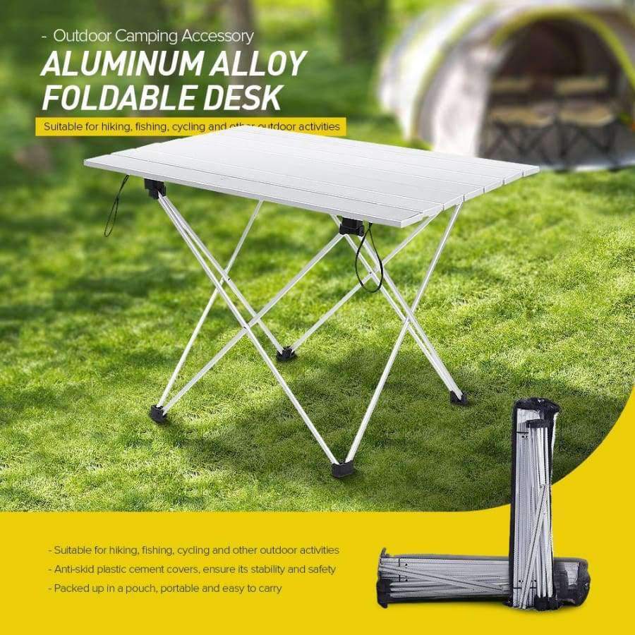Planet Gates S Table Foldable Desk Outdoor Camping Stable Portable mini BBQ Picnic Lightweight Anti-Skid Rectangle Table