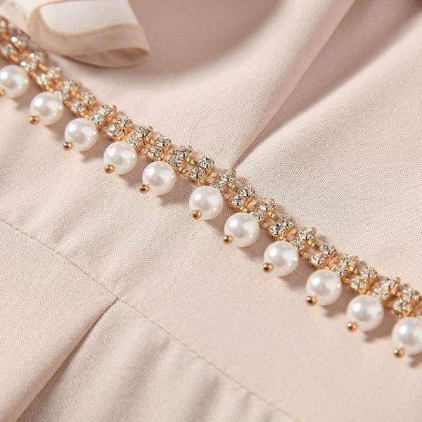 Planet Gates S Women Fashion Party Elegant Dress 2018 Summer Event Ladies Cape Poncho Style Pearl Beading Bodycon Ruffles Dress