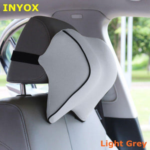 Planet Gates S1 Headrest Car Neck Pillow Seat lumbar Pillow in auto back Head rest Memory Foam Fabric For chair Travel Support Cushion covers