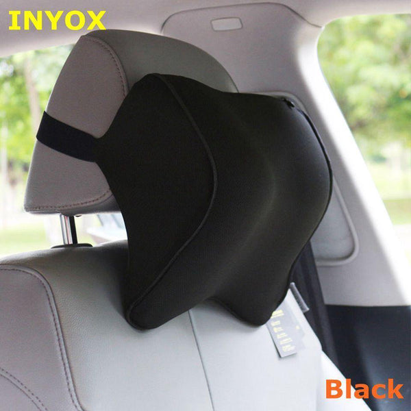 Planet Gates S1 Headrest Car Neck Pillow Seat lumbar Pillow in auto back Head rest Memory Foam Fabric For chair Travel Support Cushion covers