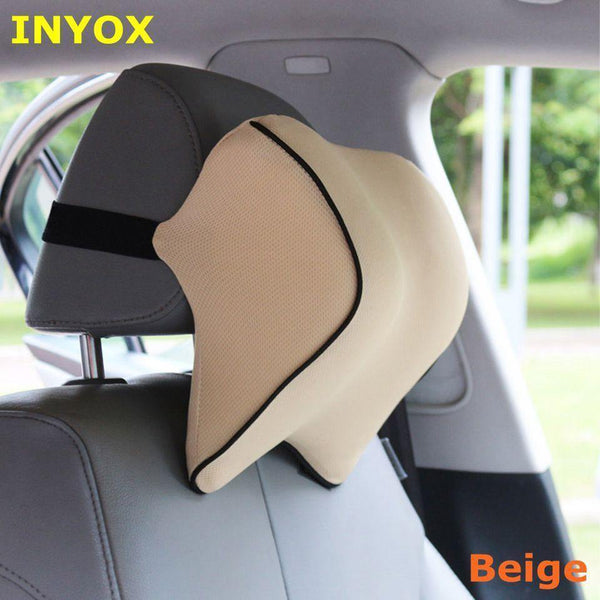 Planet Gates S1 Headrest Car Neck Pillow Seat lumbar Pillow in auto back Head rest Memory Foam Fabric For chair Travel Support Cushion covers