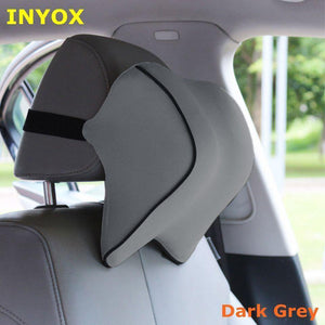 Planet Gates S1 Headrest Car Neck Pillow Seat lumbar Pillow in auto back Head rest Memory Foam Fabric For chair Travel Support Cushion covers